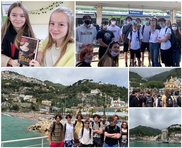 ERASMUS+: De lln. van 5TSO Sport en 5/6BI zijn in SALERNO. Ik las net