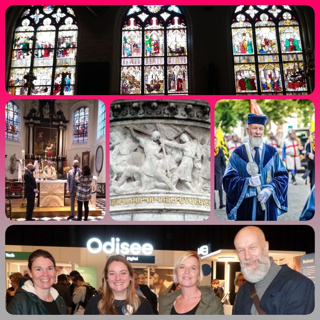 R.kgodsdienstleraar Maerlantath. Christian Bols, lid van de Confrérie van O.L.V. van